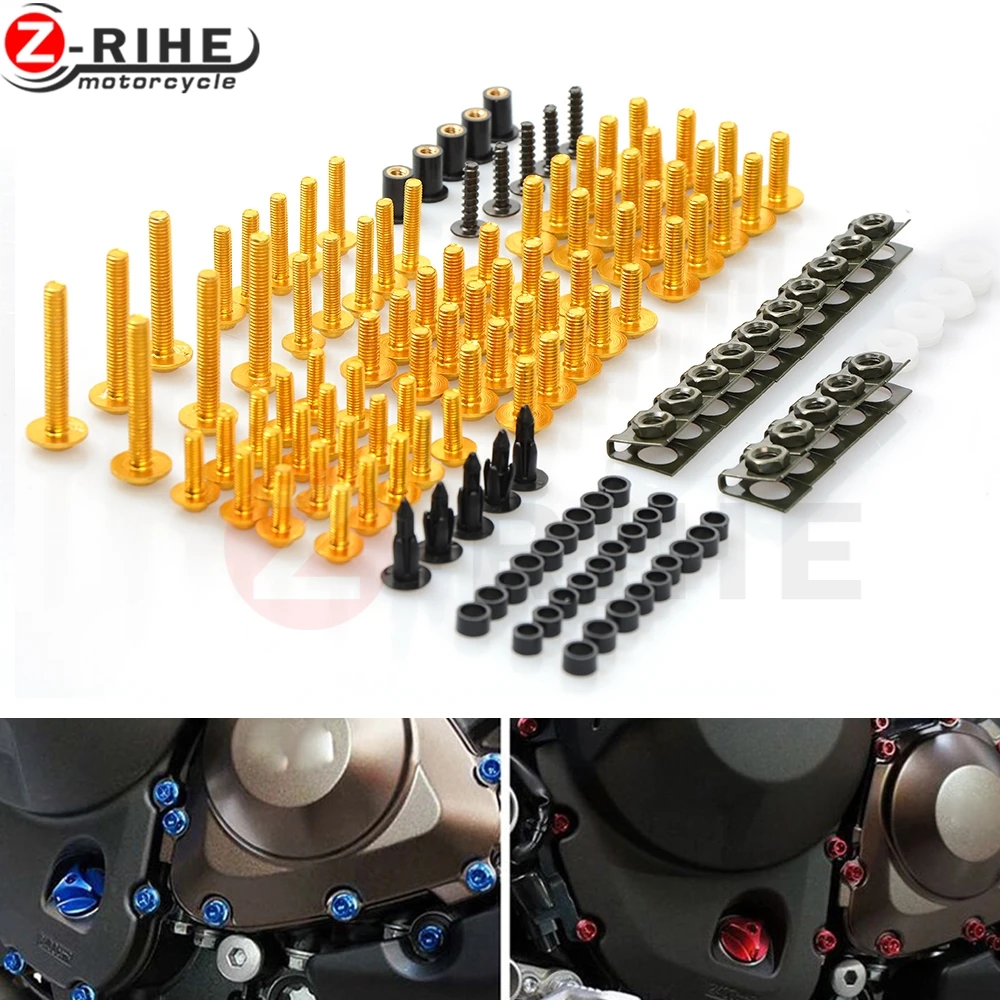 

Motorcycle accessories Fairing Bolt Screw Fastener Fixation for 1200gs lc bike honda crf 450 yamaha mt07 honda vfr 800 aprilia