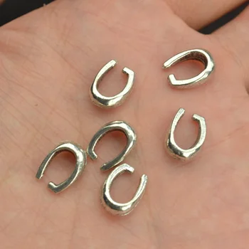 

Wholesale 100pcs Vintage tibetan silver metal open clasps connectors for diy jewelry findings & accessories A3395