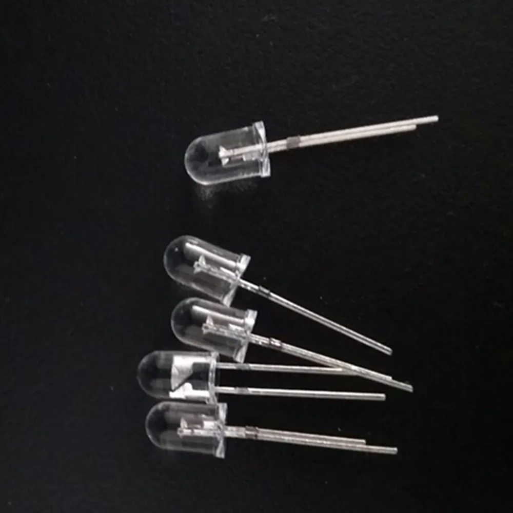 50 Pcs/lot 5mm 10mil Infrared LED Night Vision 940nm invisible IR Diode 45 degree Led Light Diodes For remote controler 50 Pcs/lot 5mm 10mil Infrared LED Night Vision 940nm invisible IR Diode 45 degree Led Light Diodes For remote controler