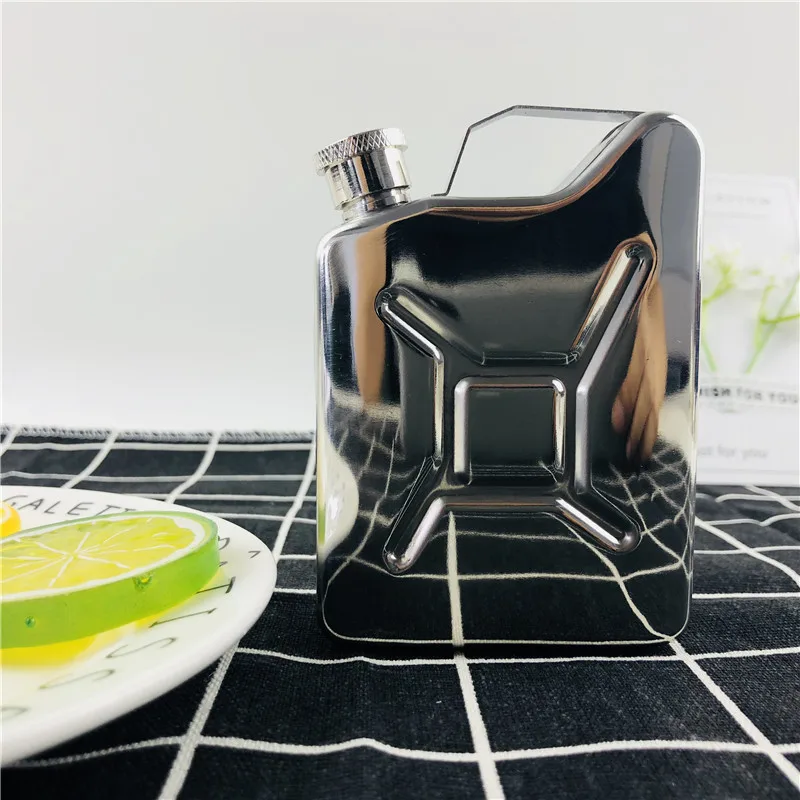 New Sales Mini 5oz Creative Oil Drum Liquor Whisky Bottle Flagon