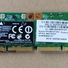 SSEA wifi+ Bluetooth BT 3,0 половина PCI-E беспроводная карта 150 Мбит/с для Atheros AR5B195 для hp 592775-001