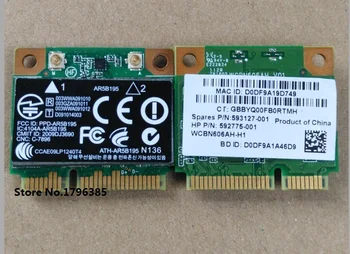 

SSEA Wholesale New wifi+ Bluetooth BT 3.0 Half PCI-E Wireless Card 150Mbps for Atheros AR5B195 for HP 592775-001