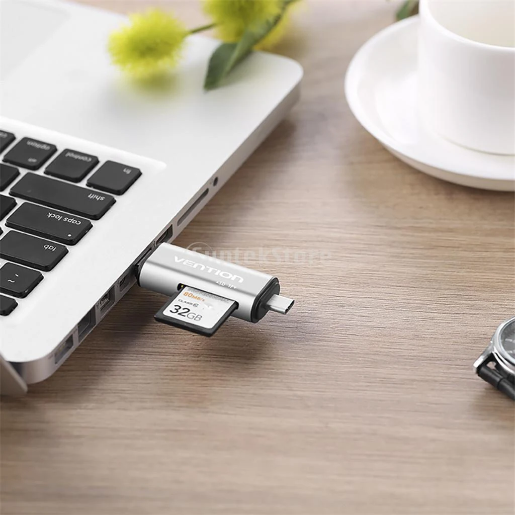 USB 2,0 считыватель карт памяти высокоскоростной OTG считыватель данных для мобильного ПК камеры