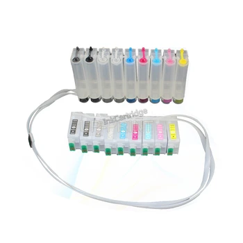 

UP 2sets 9 colors T1571 - T1579 T157 CISS compatible for Epson Stylus Photo R3000 surecolor Continuous Ink Supply System