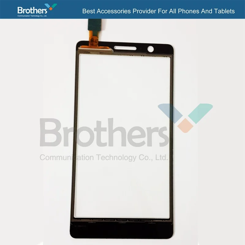LEN0032 Black White Touch Screen Digitizer For Replacement Front Glass For Lenovo A536 (2)