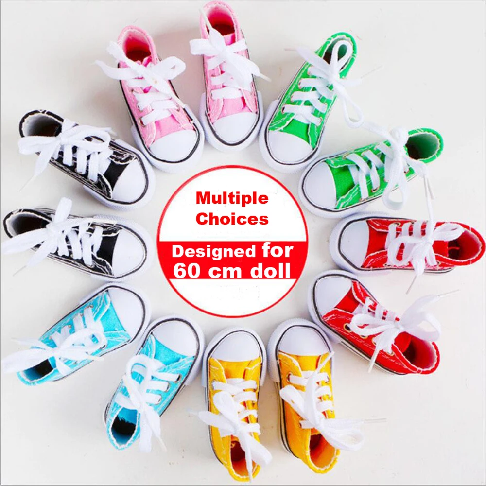 

Fashion Low Band BJD Shoes For 60 cm BJD Girl 1/3 Doll Cloth Shoes Six Colors Dress Up Accessories
