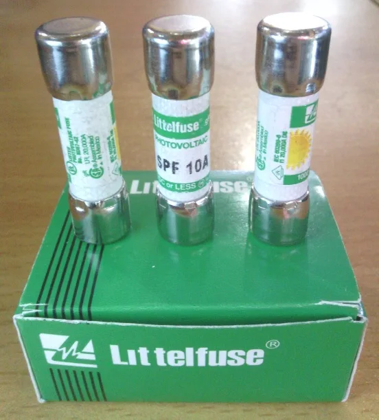 

5PCS SPF 25A Littelfuse America Netlon 10*38 Solar fuse / fuse 25A1000V