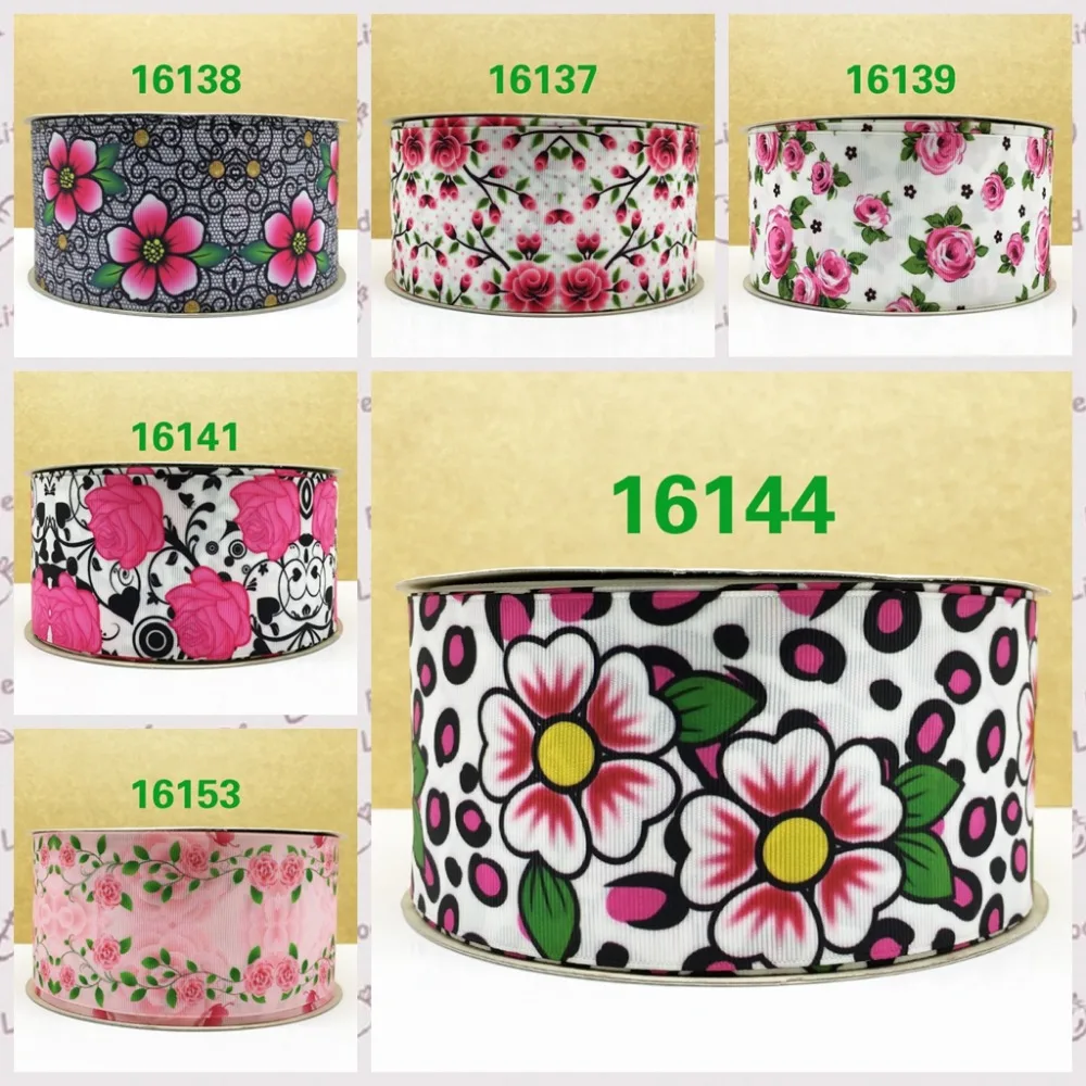 

Cartoon printed grosgrain ribbon ,satin ribbon 10 yards.16137-