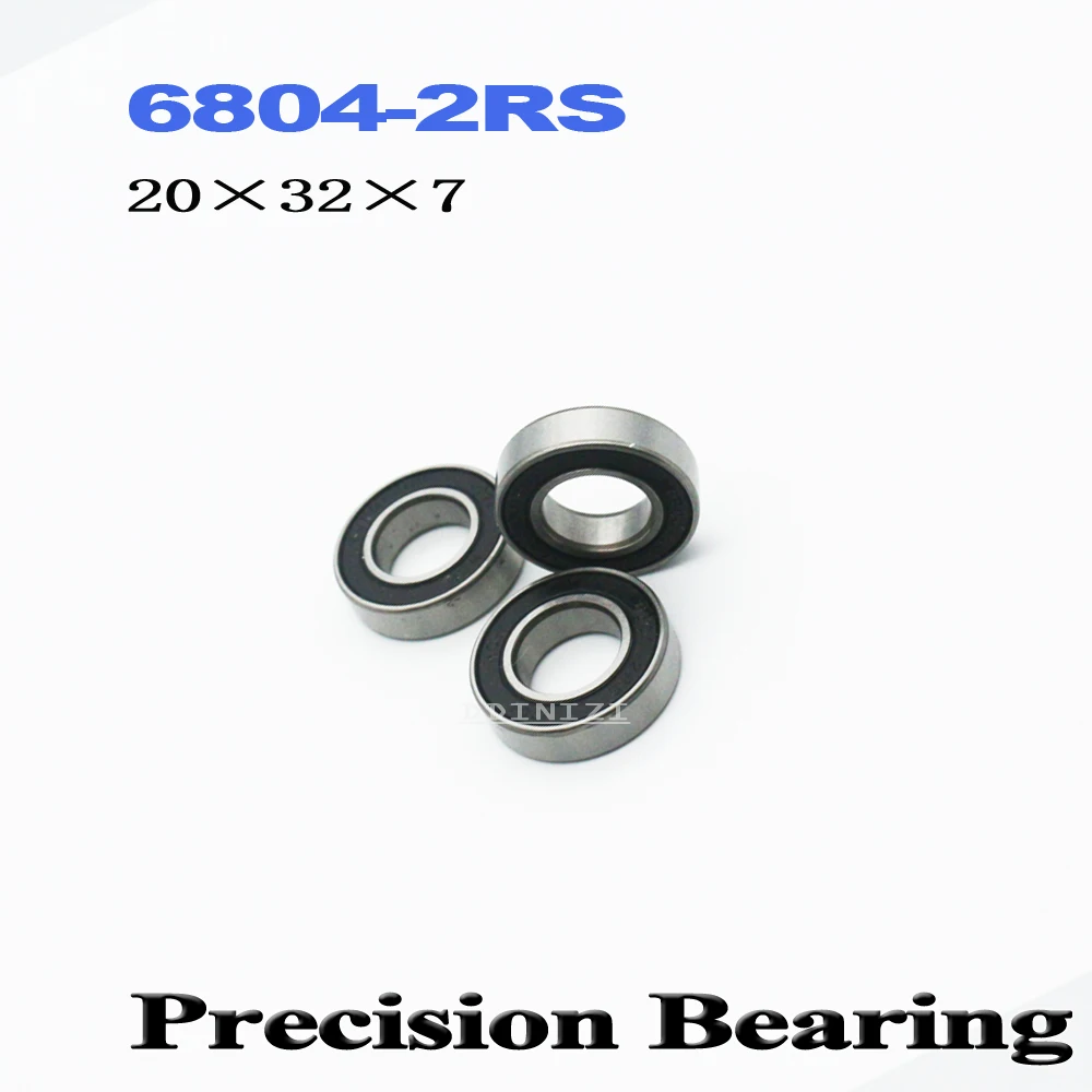 6804 RS Bearing 20 x 32 x 7 mm Sealed Metric Bearings 