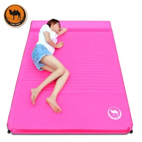 Dikke 5 см Groef Wave Matras Automatische Opblaasbaar Kussen Открытый Кемпинг Opblaasbare коврик Grote Ruimte Voor 2 Personen