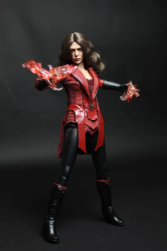 

Estartek 1/6 Scarlet Witch Battle Suit Set for 12inch Phicen Tbleague Verycool Playtoy Action Figure DIY
