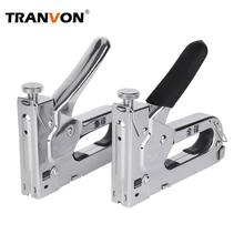 Tranvon пневматический молоток клепальный молоток степлер мебель ручной обрамление гвоздя ружье комплект для деревянная отделка 3-в-1 степлер двери мастер заклепочный инструмент