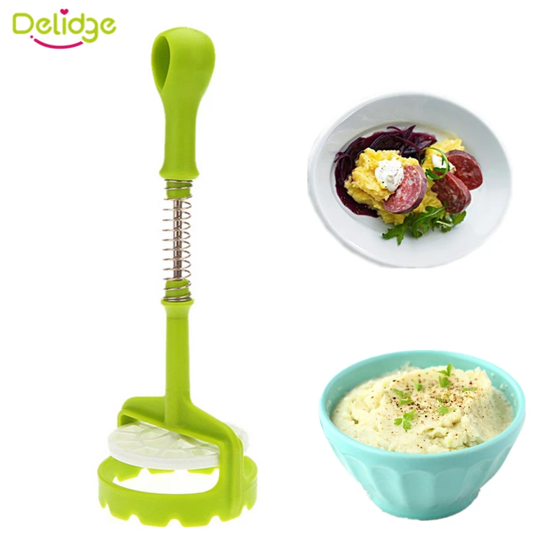 Buy Delidge 1 pcs New Potato Press Tool Potato Masher Purple Sweet Potato