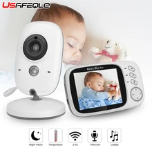 VB603 видео видеоняни и радионяни 2,4 г беспроводной с 3,2 дюйм(ов) ЖК дисплей 2 способ аудио говорить ночное видение наблюдения безопасности камера