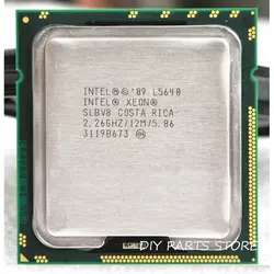 INTEL XONE L5640 Процессор INTEL L5640 процессор шести основных 2,26 мГц LeveL2 12 м работы для lga 1366 montherboard