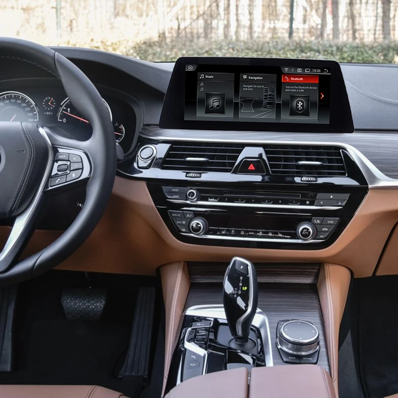 Clearance Car GPS Navigation 10.25 inch IPS Screen Android 8.1 PX6 Six Core for BMW 5 series G30 2018 EVO System Auto Multimedia Player 5