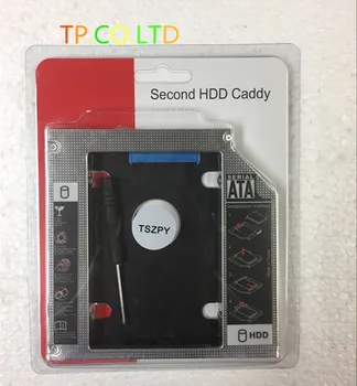 

12.7MM SATA 2nd Hard Drive HDD SSD Caddy Adapter for HP Pavilion G6 G7 Series G7-1310us g6-1001er replace DS-8A5LH DVD ODD