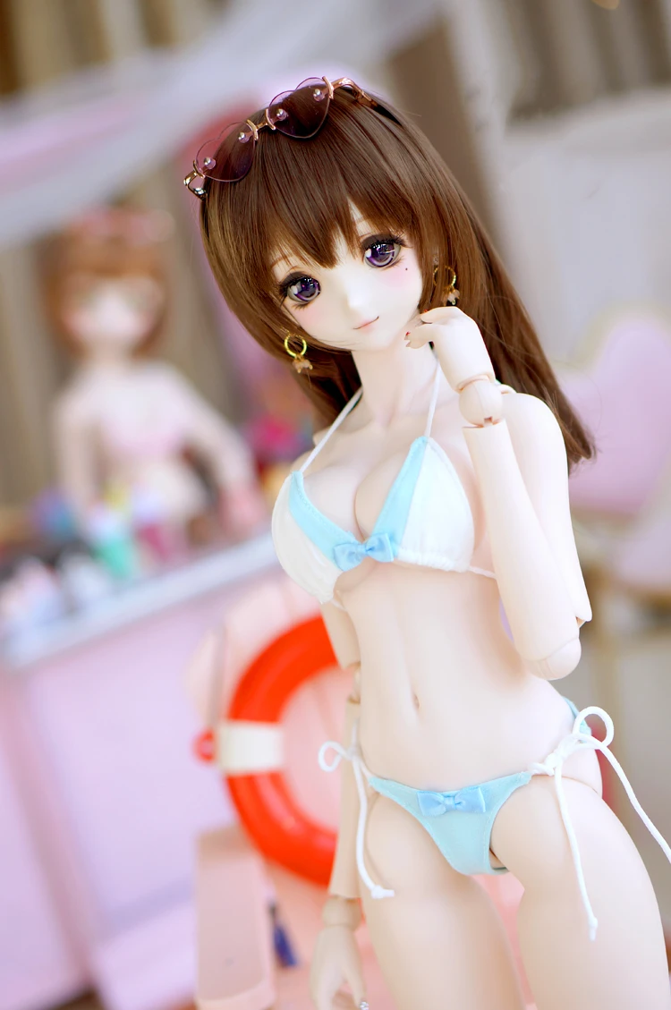 

SD BJD Doll Accessories bikini Clothes set Outfit Clothing For DD bjd Doll