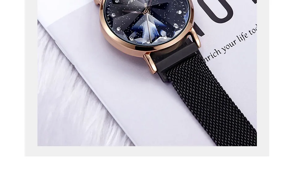 mulher relógios 2019 luxo ouro feminino pulseira