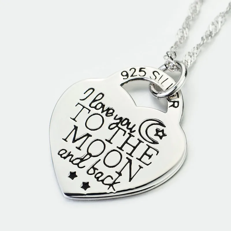 Sterling silver pendant necklace for women GNX0402 (4)