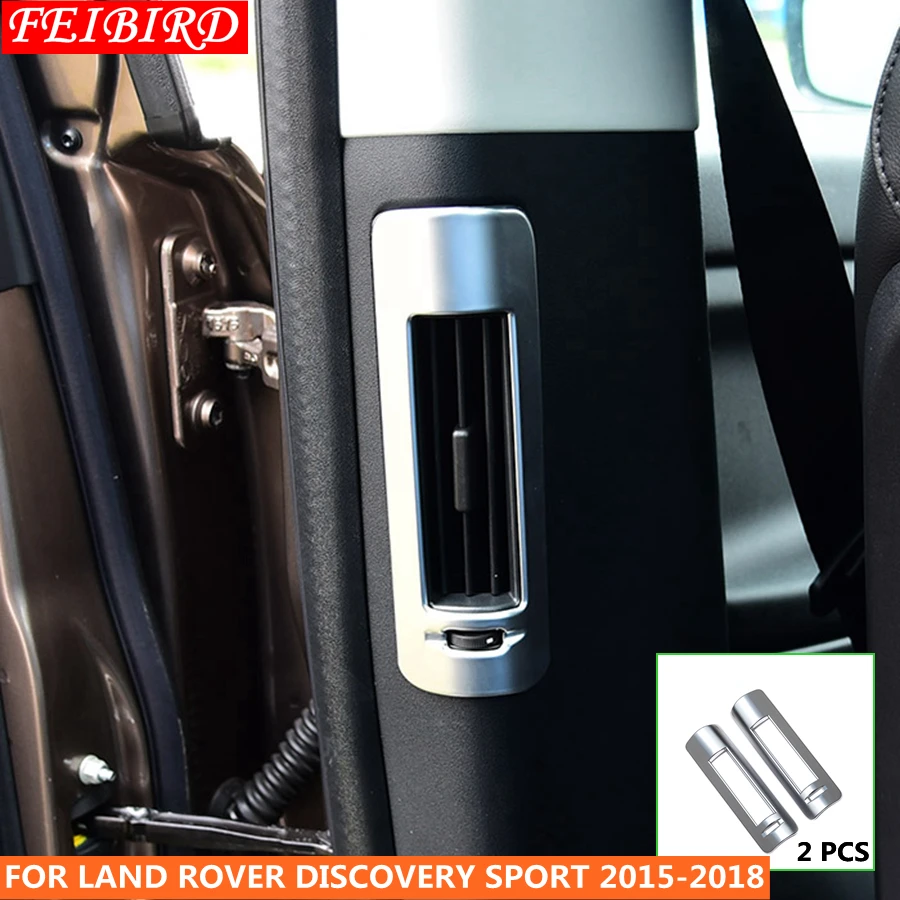 Для Land Rover Discovery Sport 2015 2016 2017 2018 2019 ABS столб B Кондиционер AC Vent Outlet литьевая крышка