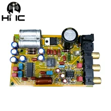 Olive HiFi аудио DAC декодер доска оптический коаксиальный вход аналоговый аудио выход декодер для CD DVD ТВ телеприставка DC12V