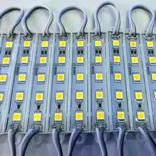 Лидер продаж 5 цветов 5 SMD 5050 Светодиодный модуль Водонепроницаемый IP68 Жесткий Газа Бар свет лампы DC12V