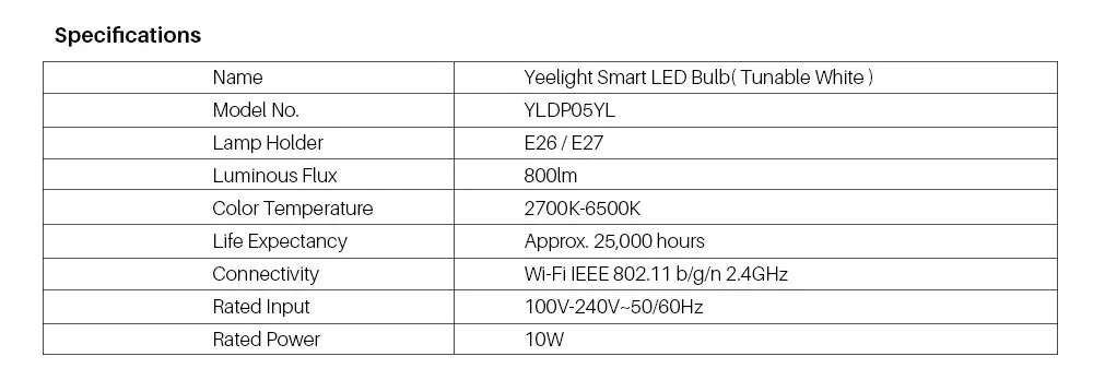 Xiao mi Yeelight Smart Светодиодный лампы Красочный 800 люмен 10 W E27 белый RGB умная лампа удаленного Управление для mi приложение Home умный дом