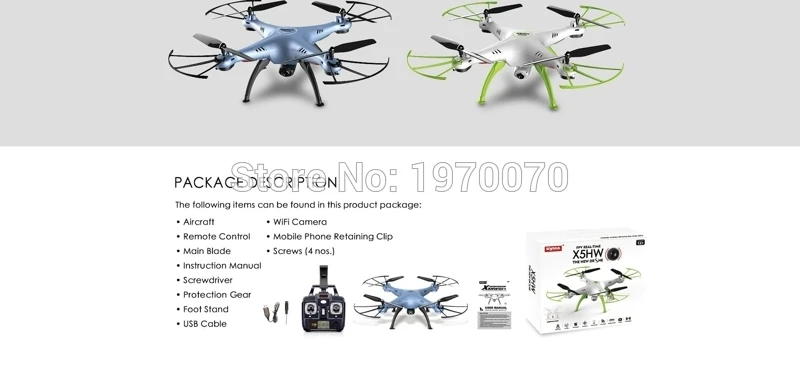 Оригинал Сыма X5HW 4CH 2.4CH Rc Quadcopter Drone вертолет Wi-Fi Камера передачи с высоты высокие Держите Функция