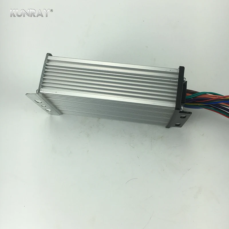 Kunray 48 в 1500 Вт 1600 Вт 30A Бесщеточный BLDC контроллер двигателя 12 Mosfet с залом для электрического велосипеда скутер часть 2 балансировка колес