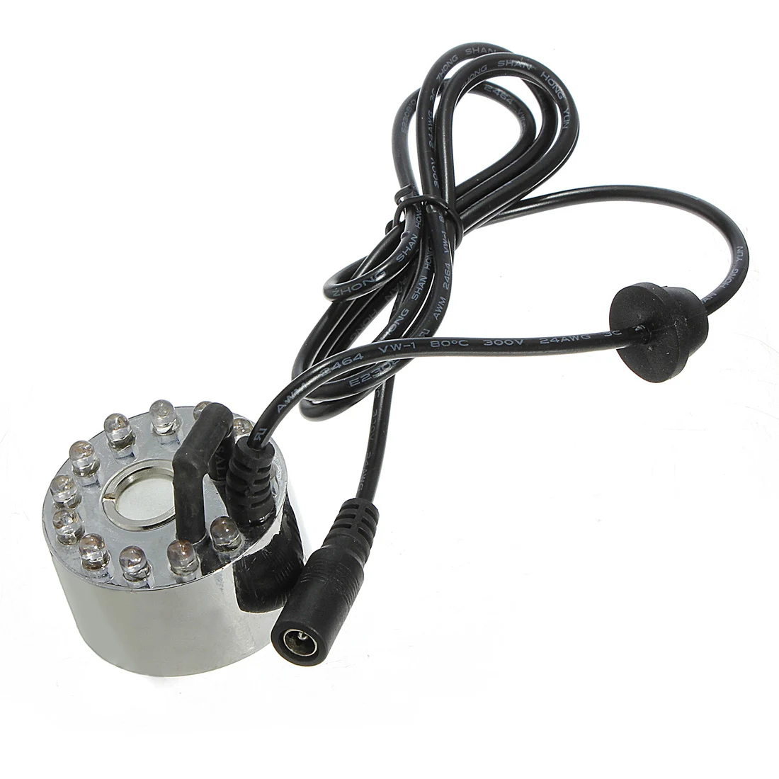 

Smuxi 12 LED Mist Maker Fogger Water Fountain Pond Fog Machine Atomizer Air Humidifier With AC/DC Adapter Aquarium Landscaping
