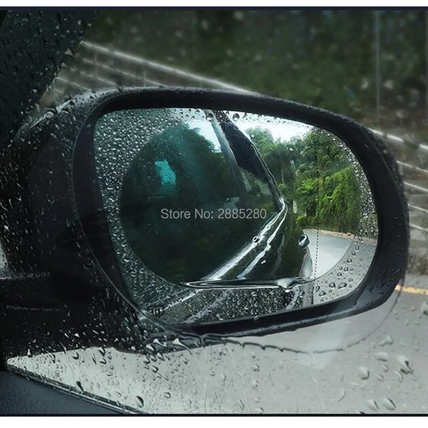 

Car rearview mirror rain and anti-fog film for mazda cx 5 renault megan 2 w203 mercedes dodge charger fiat panda bmw m4