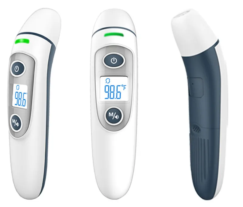 Детский термометр цифровой инфракрасный ИК lcd детский лоб и ухо Бесконтактный взрослый высокая температура тела Измерение Termometro аварийный