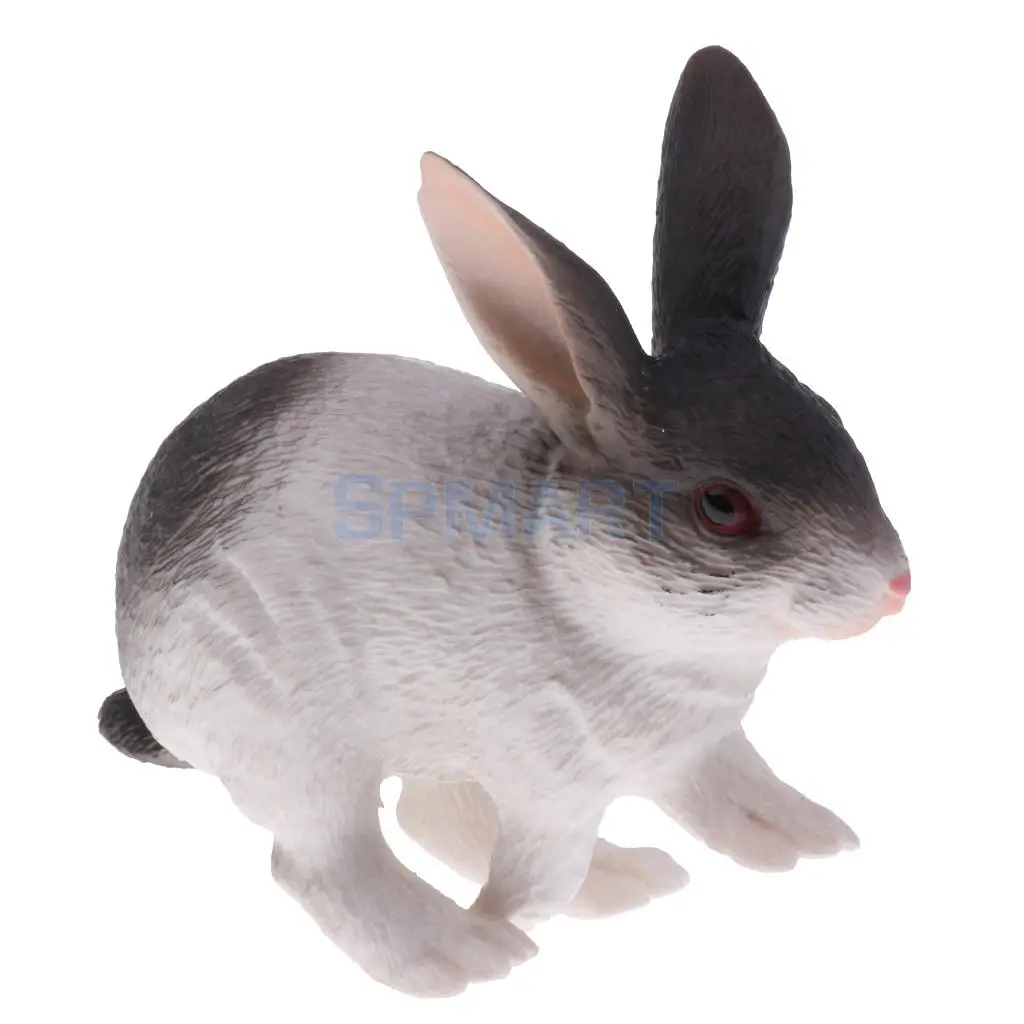 Realistic Plastic Animal Model Figure Rabbit Horse Sailfish Whale Turtle Shark Figurine Kids Educational Toys Home Decoration