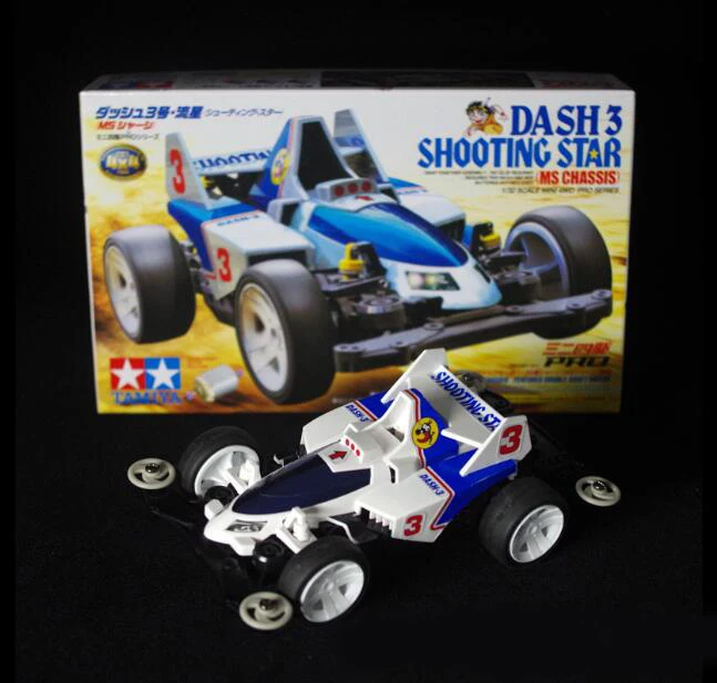 

Tamiya Mini 4WD DASH3 SHOOTING STAR (MS Chassis) 18630 1/32 Car Model(Not Assembled)