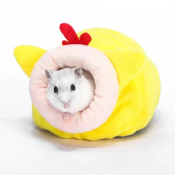 

Pet Mouse Guinea Pig Bed Pet Sleeping House Warm Hamster Puppy Kitten Home Beds Soft Nest Bed Mini Small Animals Sleeping Bed