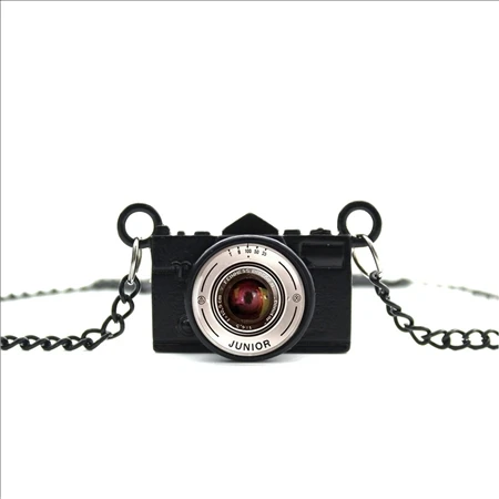 Новое поступление DIY фото камера циферблат кулон фотография подвеска в форме камеры ожерелье фотографа подарок камера ювелирные изделия NCA-03 - Окраска металла: 15