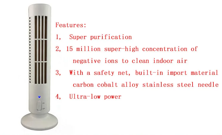 Ионизатор очиститель воздуха ионизатор генератор отрицательных ионов кислородный бар удален формальдегид дым пыль pm2.5