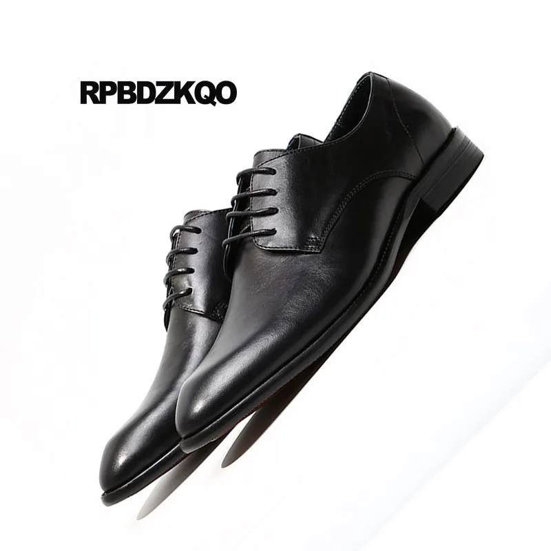 Británico Negocios Estilo Brown Vestido Zapatos Hombres Negro dark De Cuero Italiano Negro Boda Oxfords Formal Europea Alta Lujo Marrón Para Real Los Calidad nwqxpP0g