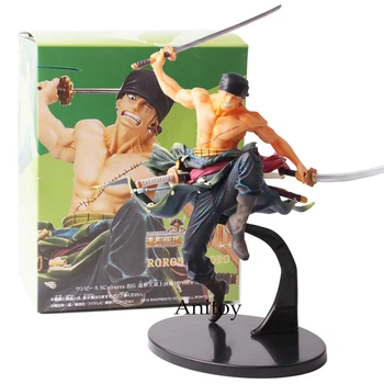 

Anime One Piece Roronoa Zoro Fighting Jump Ver. PVC Figure Collectible Model Toy 19cm One Piece Figure Zoro