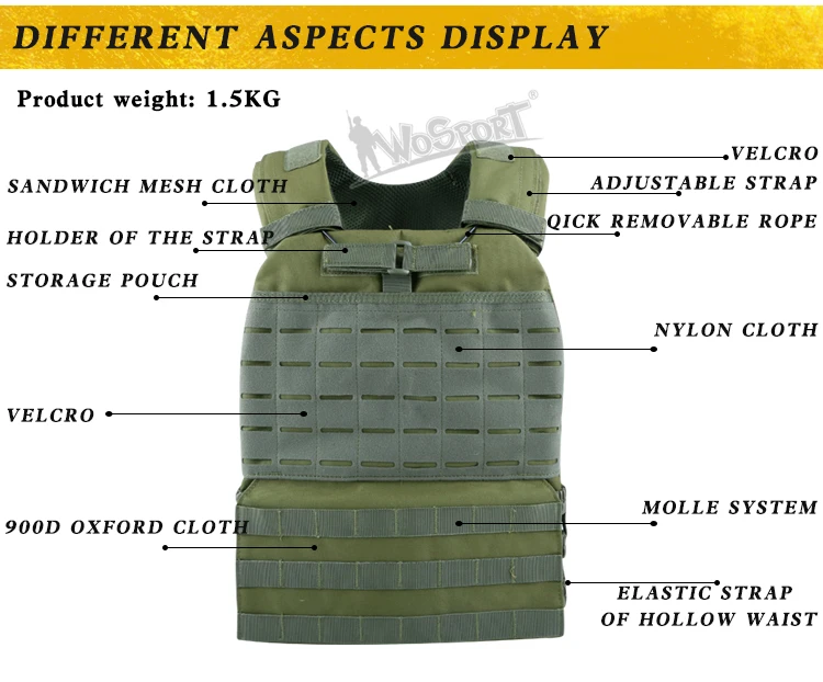 Жилет в Военном Стиле MOLLE боевой штурмовой пластины Перевозчик военно-тактический страйкбол жилет CS верхняя одежда охотничий жилет