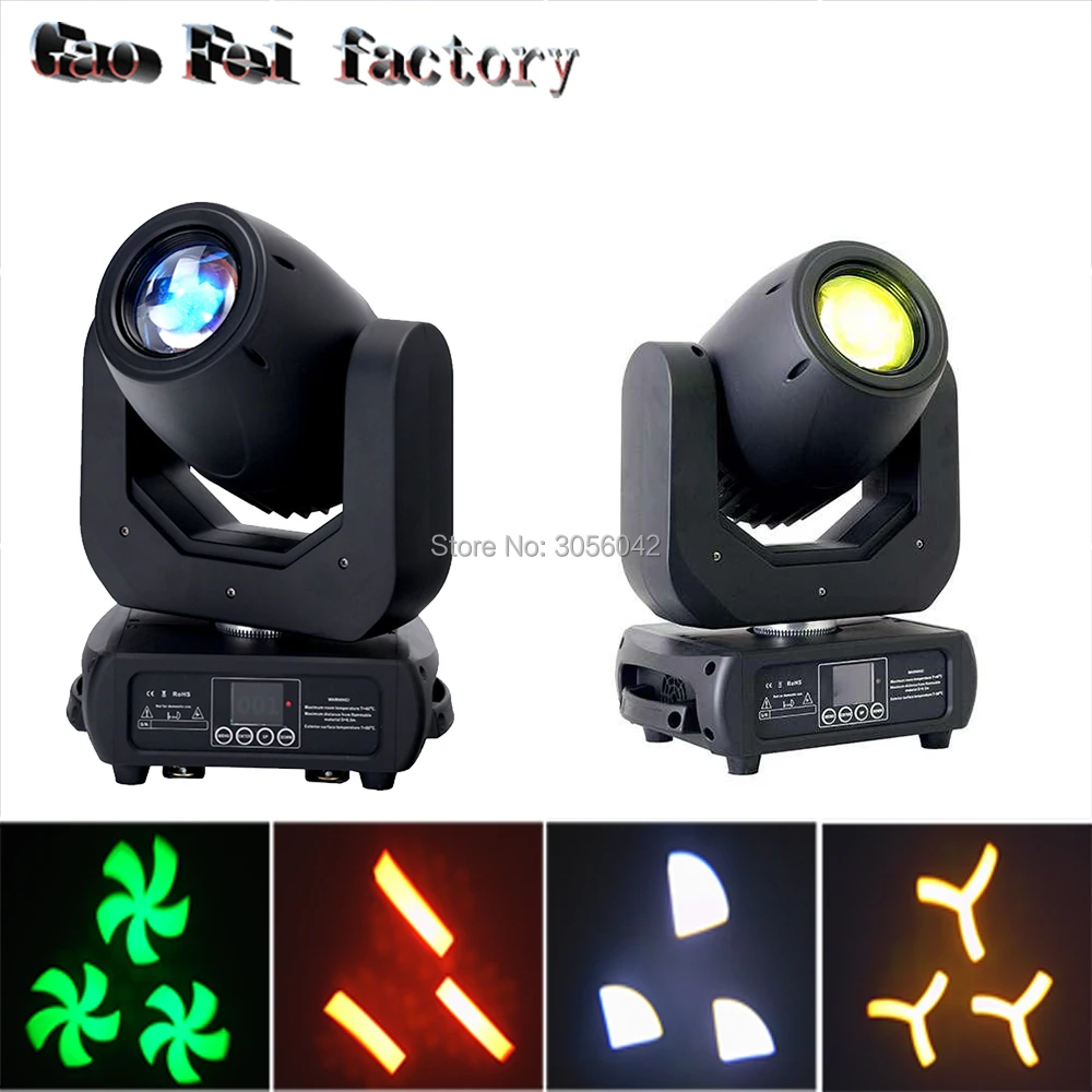 

2pcs/lot 150W Led Moving Head Effects Gobo Spot Stage Lighting Dj Equipment