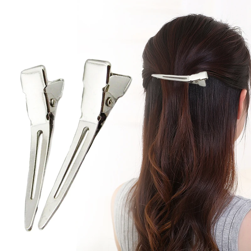 Hairstyle Modish Flat Single Prong Alligator Hair Clip DIY Hair