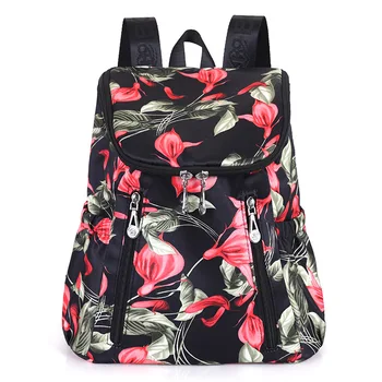 

B-729# New Fashion shoulder bag female Bag middle school student bag leisure bag Women Nylon backpack