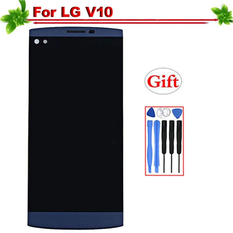 

5.7" for LG V10 H960 H961 H968 H900 H901 LCD Display Touch Screen Digitizer Assembly Replacement for LG V10 Display With Frame