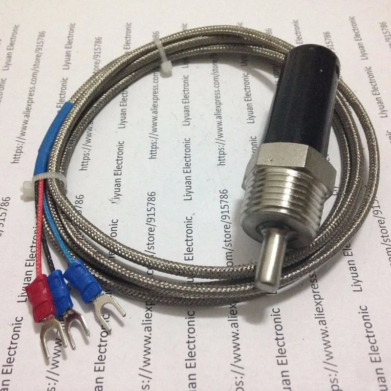 Pt100プラチナ熱抵抗 G1 2温度センサープローブ 水温三共通温度測定 Sensor Probe Temperature Sensor Probethermal Resistance Aliexpress