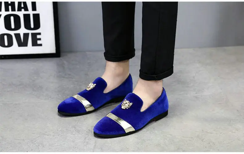  Men's Casual Shoes Moccasins Mens Shoes Casuals Mens Shoes Casual Slip On White Slip-On Men Loafers Men Loafers Velvet Big Size (4)