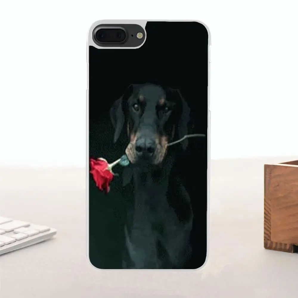 Bixedx для huawei Honor mate 7 7A 8 9 10 20 V8 V9 V10 G Lite Play Mini Pro P смартфон с мягким дизайном Doberman - Цвет: as picture