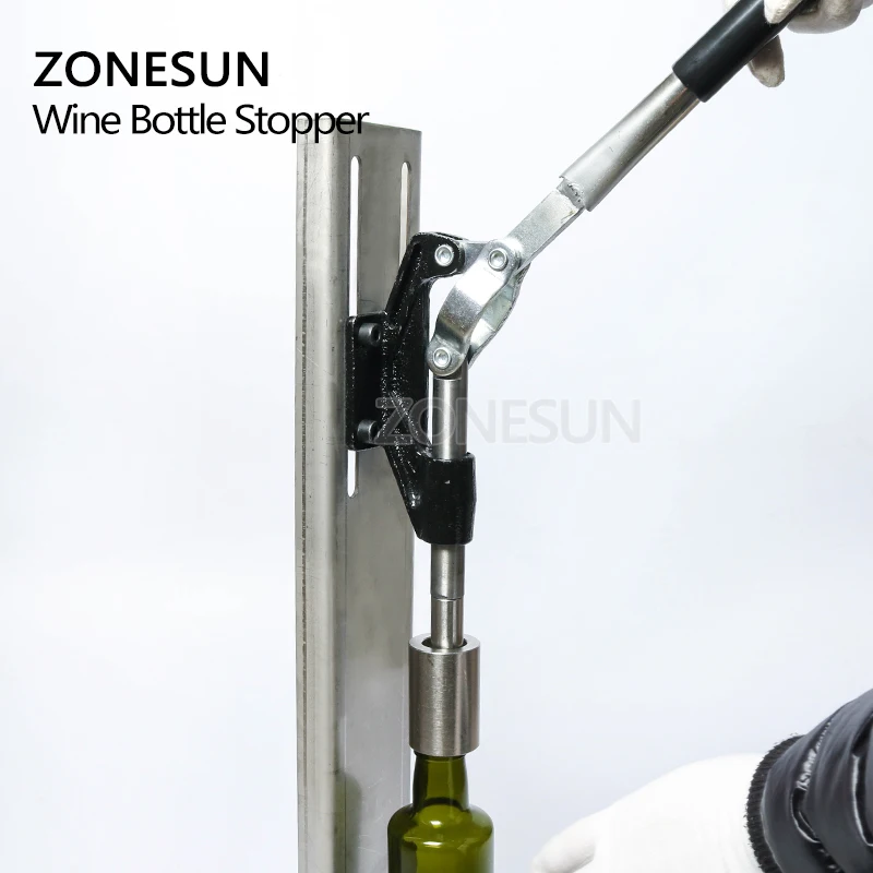 ZONESUN ручные пробки из нержавеющей стали инструмент для зачистки вина заготовки