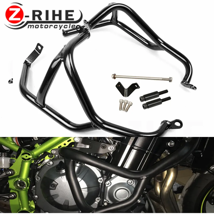 For Kawasaki Z900 2017 Z 900 Crash Bar For Kawasaki Z900 2017 Motorcycle Accessories Engine Guard Frame Protection Moto